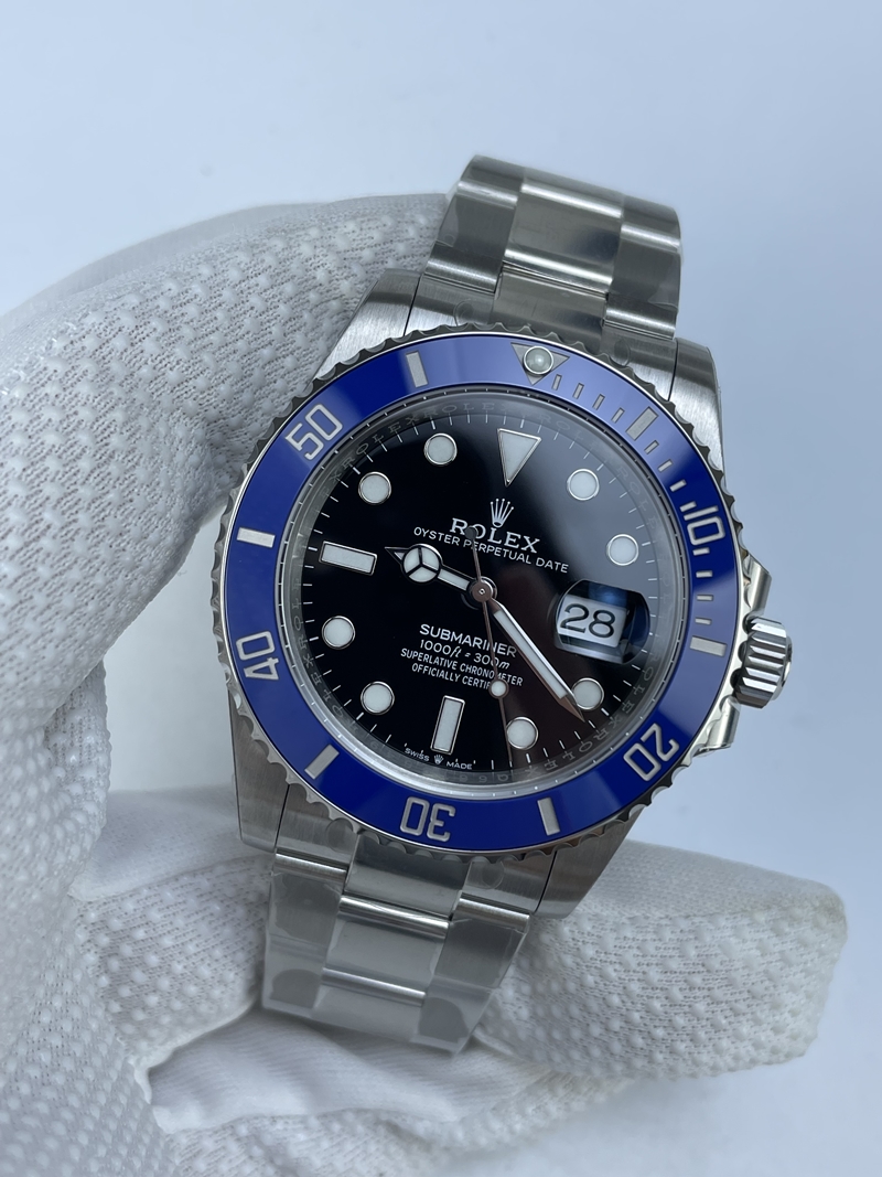 (준비완료/특급배송)NO.2475/VS공장 롤렉스 서브마리너 신형 블루 세라믹 브슬 VS3235