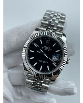 (준비완료/특급배송)NO.3585/롤렉스 데이저스트 126334 41미리 블랙다이얼 바인덱스 QP공장